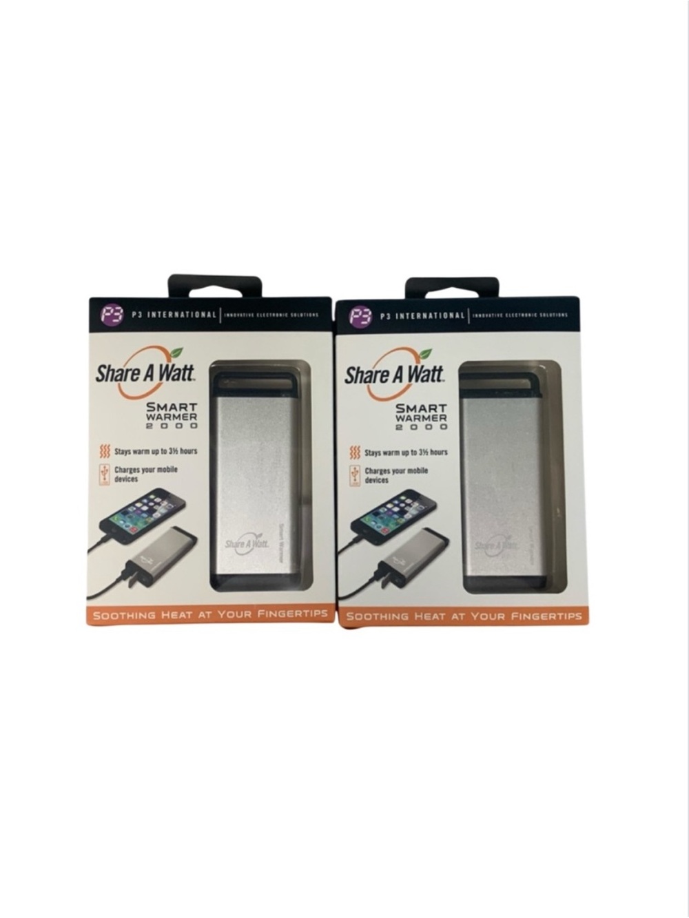 TWO P3 International Smart Warmer 2000 – Portable Hand Warmer & Charger